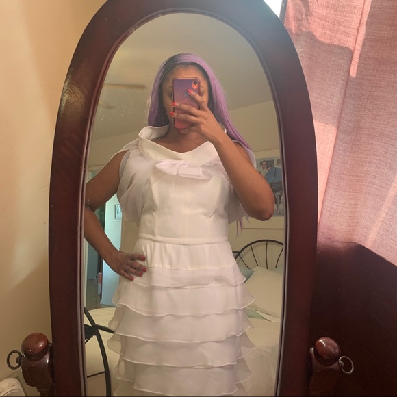 VINTAGE Prom/Wedding Dress - Picture 4 of 8